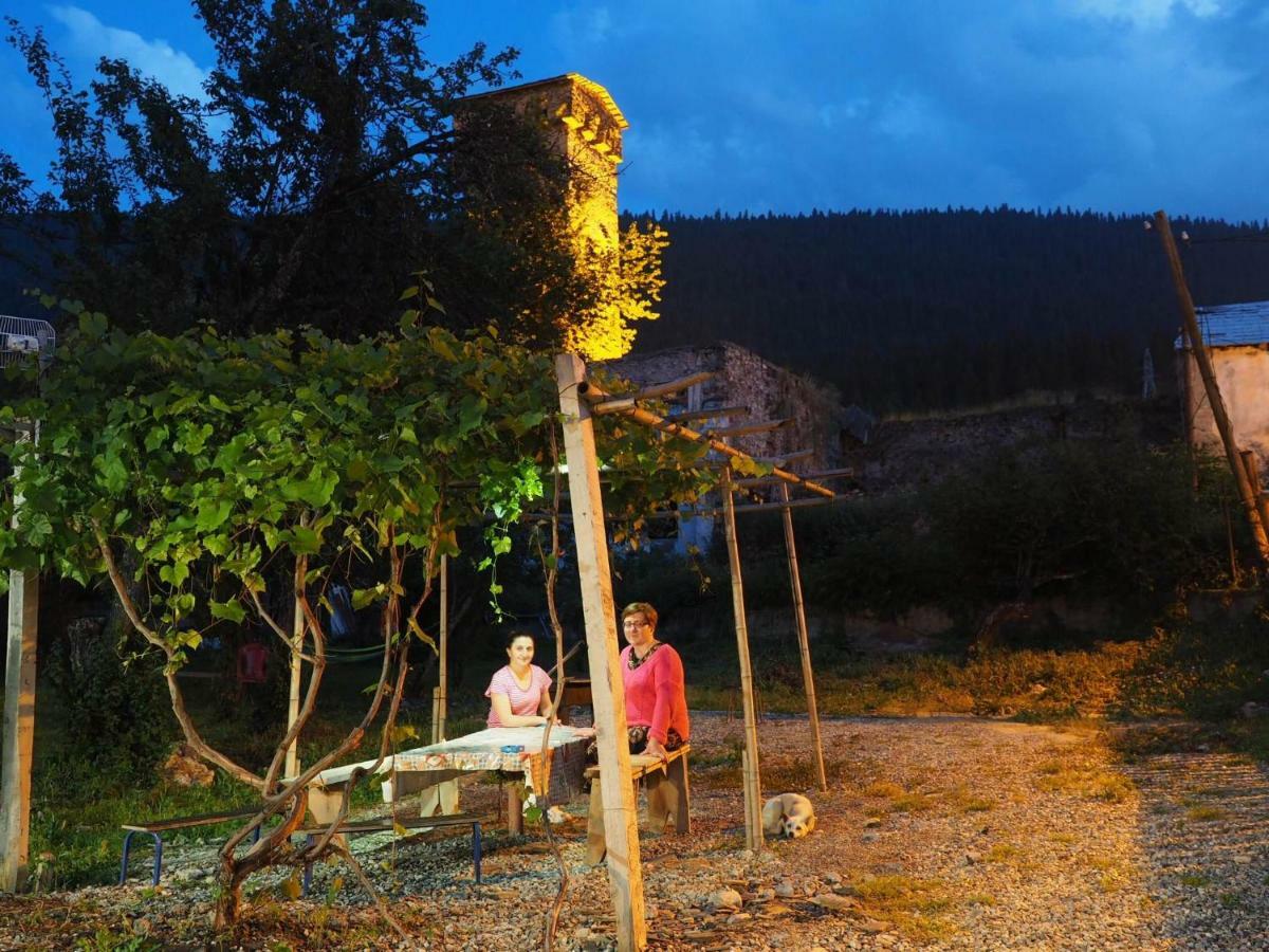 Inga Jafaridze Guesthouse Pele Местия Экстерьер фото